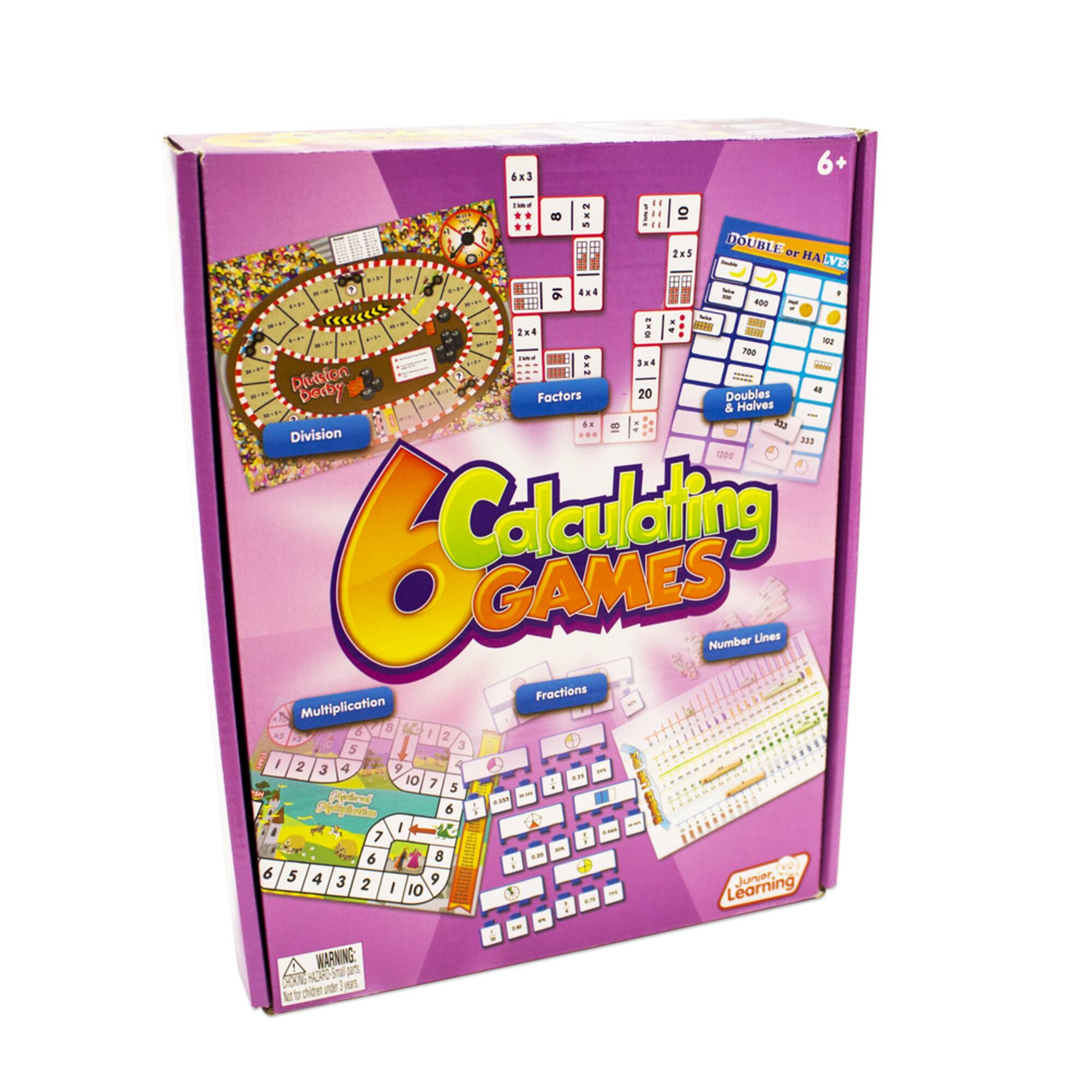 Junior Learning® 6 Calculating Games